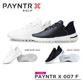 【レディース用】 ペインターゴルフ ゴルフシューズ　スパイクレス シューレース 紐タイプ X007 F WO 40028 〈PAYNTR GOLF〉