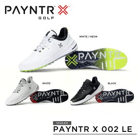 ペインターゴルフ ゴルフシューズ　スパイクレス レースタイプ 靴紐タイプ X002 LE 本革 アッパータイプ 40008 〈PAYNTR GOLF〉