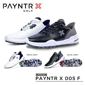 ペインターゴルフ ゴルフシューズ　スパイクレス レースタイプ 靴紐タイプ X005 F 40019 〈PAYNTR GOLF〉