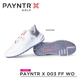 【レディース用】 ペインターゴルフ ゴルフシューズ　スパイクレス ダイヤル式 X003 FF WO 40007 〈PAYNTR GOLF〉