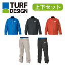 ターフデザイン レインウェア ジャケット+パンツ セット TDRW-2370J TDRW-2370P 〈TURF DPESIGN〉