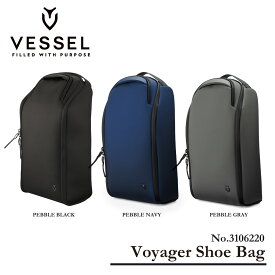 〈VESSEL〉ベゼル ボイジャー フットウェアバッグ　Voyager Footwear Bag 3106220 〈シューズケース〉
