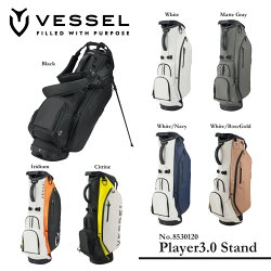 【ネームプレート刻印】 【 VESSEL ベゼル】 Player 3.0 Stand プレイヤー3.0スタンド 【スタンドバッグ 8.5型】