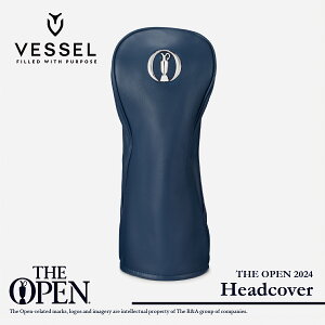 �x�[�� �w�b�h�J�o�[ �h���C�o�[�p THE OPEN 2024 ���b�N�X�w�b�h�J�o�[ �h���C�o�[�p LUX Head Cover -EMBOSSED- DW HC1123 �qVESSEL�r �y���ʌ���z