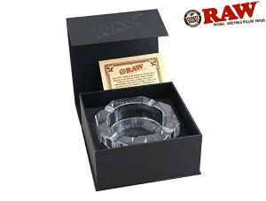 RAW CRYSTAL GLASS ASHTRAY ���E �N���X�^���K���X �A�b�V���g���C �D�M