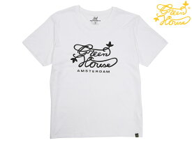 GREEN HOUSE COFFEESHOP グリーンハウス コーヒーショップ Tシャツ WHITE