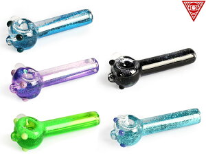 RED EYE GLASS SPARKLE LIQUID GLASS PIPE ���b�h�A�C�O���X �X�p�[�N�� ���L�b�h �K���X�p�C�v 3147
