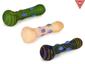 RED EYE GLASS FROSTED DOTS GLASS PIPE レッドアイグラス フロステッド ドッツ ガラスパイプ 3191