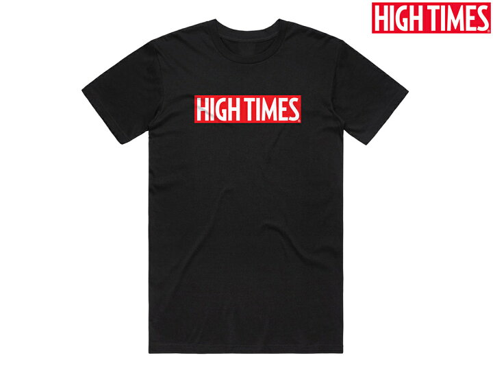 楽天市場】HIGH TIMES LOGO T SHIRT ハイタイムズ ロゴ Tシャツ BLACK 