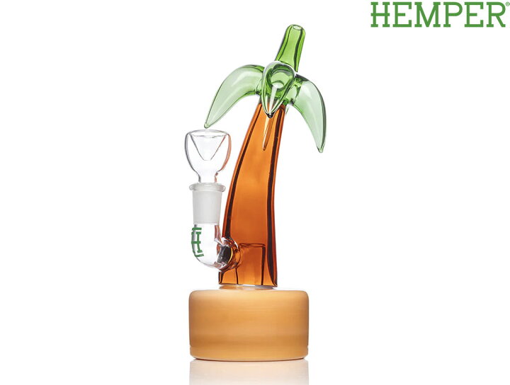 楽天市場】HEMPER PALM TREE BONG ヘンパー パームツリー ガラスボング 