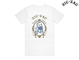 ZIG ZAG CLASSIC ジグザグ クラシック オフィシャル Tシャツ ホワイト