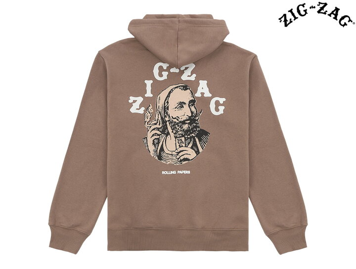 楽天市場】ZIG ZAG VERTEX HOODIE ジグザグ フーディー パーカー モカ 