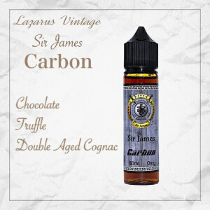 LazarusVintage SirJames Carbon 60ml �_�u���G�C�W�h�f�J�_���`���R���[�g�R�j���b�N�g�����t �d�q�^�o�R ���L�b�h vape ���U���r���e�[�W