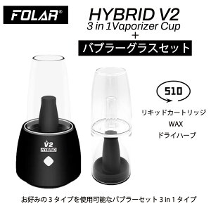 yizou[OXZbg@Folar tech Hybrid V2 3in1 Vaporizer Cup tH[ebN nCubh V2 J[gbW CBD CBG CBN JirmCh Lbh WAX bNX n[u fXNgb