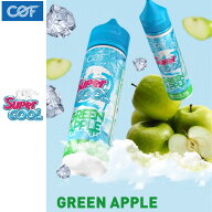 Cloudy O Funky Super Cool Green Apple 60ml グリーンアップル 青りんご 清涼剤 メンソール COF 電子タ…