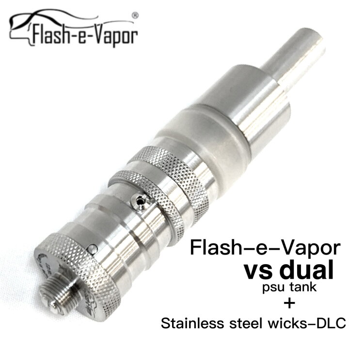 楽天市場】【少量入荷】Flash-e-Vapor vs dual psu tank + Stainless 