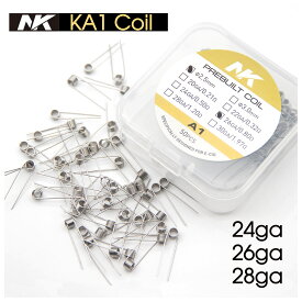 NK Ka1 プレビルド コイル 24ga 26ga 28ga カンタル コイル ワイヤー vape べイプ 電子タバコ RBA RTA RDTA RDA 高品質