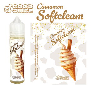 GOODJUICE Cinnamon Softcleam Vi \tgN[ 60ml ObhW[X vape ׃Cv dq^oR dqV[V Lbh XC[c t[o[ jR`0 