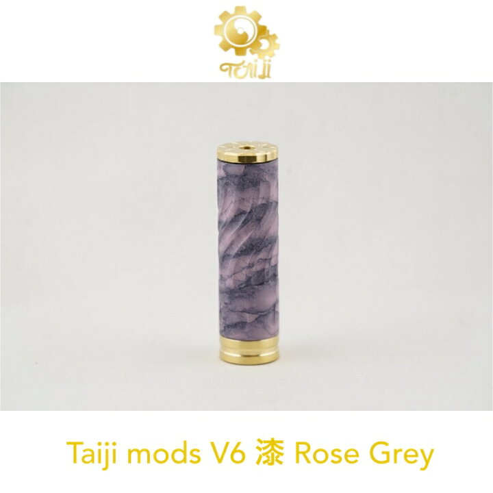 楽天市場】Taiji mods V6 漆 Rose Grey 18650 Tube Mod タイジ モッズ 