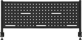不二貿易 デスクトップパネル 幅80.5×奥行6.5×高さ36.5cm ブラック スチール製 卓上収納 マグネット 使用可能 クレバー 18576