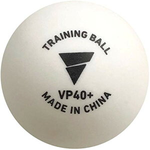 ヴィクタス(VICTAS) 卓球 練習球 VP40+ トレーニングボール 5ダース入り ホワイト 015500
