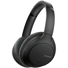 ソニー ワイヤレスノイズキャンセリングヘッドホン WH-CH710N : Bluetooth対応 最大35時間連続再生 マイク付き 2020年モデル ブラック WH-CH710N B