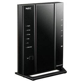 NEC 無線LAN WiFi ルーター Wi-Fi5 (11ac) / WG2600HS Atermシリーズ 4ストリーム (5GHz帯 / 2.4GHz帯) ‎‎PA-WG2600HS【 iPhone 13 / 12 / iPhone SE(第二世代) / Nintendo Switch メーカー動作確認済み】 dual_band