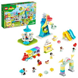 レゴ(LEGO) デュプロ デュプロのまち たのしい! ゆうえんち 10956 おもちゃ ブロック プレゼント幼児 赤ちゃん ジェットコースター 男の子 女の子 2歳以上