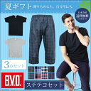 【全国送料無料】父の日ギフト BVD ステテコ Tシャツセット 3点セット お父さん パパ プレゼント 選べる 柄豊富 綿 コットン 通気性 涼感 通気性 パナ...