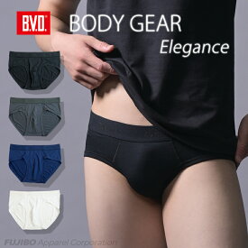 【最大1,000円クーポン配布】【ポイント10倍】B.V.D. BODY GEAR エレガンス ビキニブリーフ メンズインナー アンダーウェア 男性 下着 パンツ 肌着 BVD ボディギア