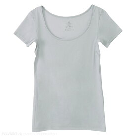 BVD レディース ひんやり綿100％ 接触冷感 汗取り機能 1分袖シャツ 汗ジミ防止 (M/L/LL/3L) 吸水速乾 女性 インナーウェア 半袖Tシャツ クールビズ COOL BIZ