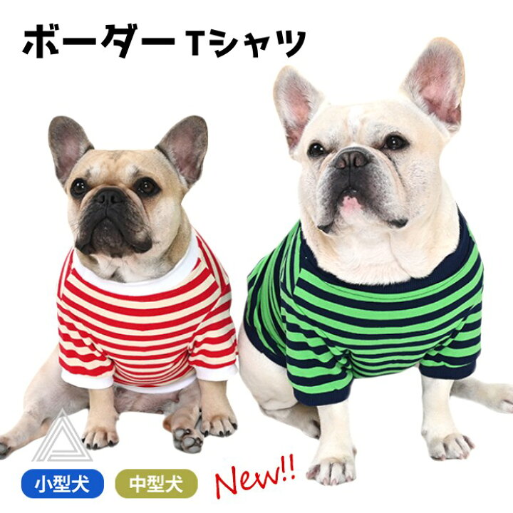 楽天市場】ボーダー Tシャツ 犬 犬服 フレンチブルドッグ 服 秋 冬 