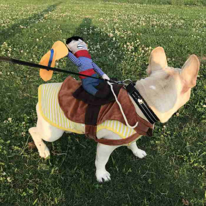 楽天市場 犬 ハロウィン 服 コスチューム コスプレ ペット用 カゥボーイ 人形 おもしろグッズ 変装 フレンチブルドッグ コーギー 小型犬 中型犬 大型犬 Km560g Bestwear