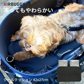 AIRBUGGY エアバギー wizX DOME クールクッション 保冷剤付き 保冷剤 2個 夏 暑さ対策 ペットカート用 室内用 ひんやり 洗える お出かけ お散歩 便利 快適 犬 犬用 カート ウィズエックス 超小型犬 小型犬 中型犬 シニア犬 正規品 イチオシ AB-AD9086-GL