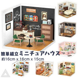 送料無料 光る つながる ミニチュアハウス おしゃれ かわいい 新作 お店 ショップ ミニチュア 自分で作る 簡単 道具不要 組み合わせ自由 送料込み RBT-DW