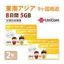 不課税【物理SIM/ネコポスゆうパケット発送】東南アジア周遊（5GB/8日）データ通信専用SIM 2枚お得セット！タイ / ベ…
