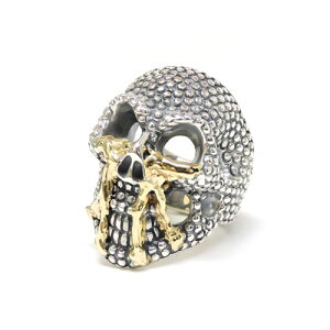 rEH[U[ bwl BWL K戵̔X Y WG[ Vo[ANZ AJ }u BWL CUSTOM R473 BB }X^[XJ O w 18KG eBA[Y R473C / BB Master Skull 18K Tears Ring@JX^
