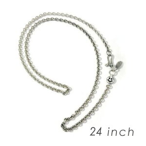 yBWLK戵̔XzBill Wall Leather rEH[U[  BWL Round Chain Necklace w/ Tiny Charm and Oval BWL Tag 24" (Specify)@EhlbNX w/^Cj[`[I[oBWL^O/Vo[A