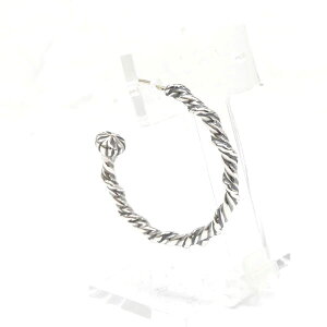 ビルウォールレザー bwl BWL 正規取扱販売店 メンズ ジュエリー シルバーアクセ アメリカ製 マリブ BWL ツイステッド ワイヤー フープ ピアス Twisted Wire Hoop Earringsピアス 1個単位 ギフト プレゼ