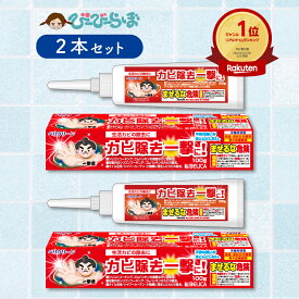 カビ取りジェル 2本セット カビ除去一撃に! 1本100g 生活のカビ除去に 一撃君【 カビ 取り 最強 年末 大掃除 洗剤 便利グッズ 塩素系 風呂 カビ取り チューブ ジェル ゼリー 浴室 水周り 強力 カビ取り剤 カビ取り一発 カビクリーナー 黒カビ 排水溝 ゴムパッキン 除去剤 】