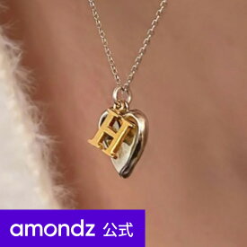 イニシャル ハート イニシャル選択 ペンダント ネックレス ミックス | Your ネックレス | Your Necklace (Initial) | DEEPBROW | amondz