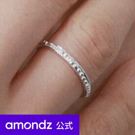 シルバーリング 指輪 | レイヤード ドット リング：シルバー | Layered dot Ring (Silver) | lorher | amondz