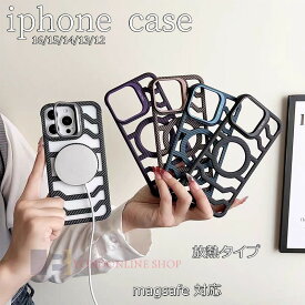 iPhone 16 15 14 13 Pro Max iPhone 16 15 14 13 Pro iPhone 16 15 14 13 ケース カバー magsafe 対応 スタンド機能 放熱メッシュ構造 カメラ保護 耐衝撃 iPhone 16 放熱ケース ワイヤレス充電対応 冷却 放熱設計 iPhone アイフォン16 保護ケース夏用 熱対策 ゲーム 動画