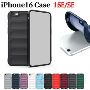 iPhone16e ϏՌ P[X/Jo[ Jی삠 TPU \tgP[X   Vv LxȃJo Apple Abv ACtH 16e  Xgbvz[t X}[gtH/X}t