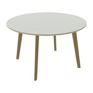 パモウナ ラウンドテーブル 幅120cm AX ブラック ライトグレー オリーブ 食卓テーブル ダイニングテーブル 無垢脚 高さ 70cm フェニックス 完成品 高級感 シンプル モダン マット カフェ風 ジャ