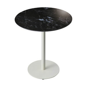 Web���� �Z���~�b�N ���E���h�e�[�u�� ��75cm �p���E�i CF ���s75cm Pamouna �u���b�N �z���C�g �ϔM �h�� �J�t�F�e�[�u�� 2�l�|�� ����72cm �����i ������ �A�C�A���r �V���v�� ���_�� �嗝�Β� �n�C