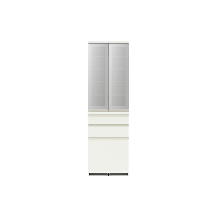 楽天市場】パモウナ 食器棚 幅60cm 奥行50cm 高さ198cm EC 完成品 棚 