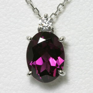 �y�|�C���g2�{�z1�J���b�g �K�[�l�b�g �l�b�N���X �v���`�i�y���������z �A���}���f�B���K�[�l�b�g �I�[�o�� �y���_���g�l�b�N���X 1�� �a���� �嗱 pt900 1ct almandine garnet oval necklace