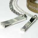 ペアネックレス【ダイヤ＆シルバー925】【送料無料】 pair necklace ペア ネックレス ペア ブランド 【ペア（2本）セット価格】 シンプル プレート