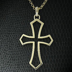 NX lbNX k18 S[h Y yz 18 NX y_ggbv k18 Cross Pendant Necklace 18k \ [W 傫 j